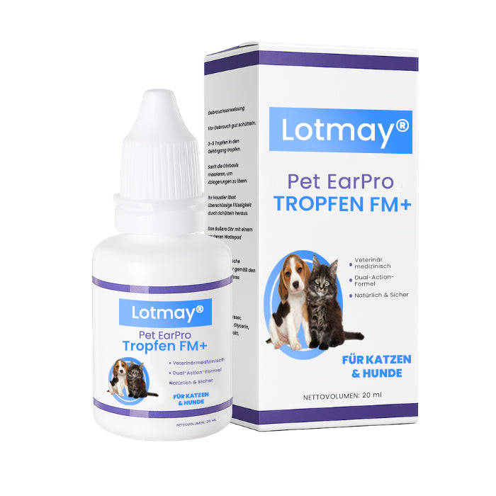 🏷️ EKSKLUZYWNA OFERTA! 50% RABATU | Lotmay® Pet EarPro Krople FM+