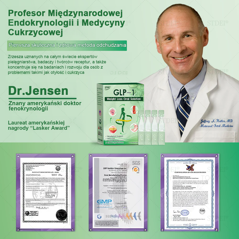 Polecane przez Mayo Clinic | Oficjalny sklep 👨‍⚕️𝑆𝑇𝐷𝐸𝐼® GLP-1 doustny roztwór na odchudzanie 💥 Otyłość, choroby układu krążenia, cukrzyca, bezdech senny, problemy ze stawami i inne