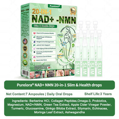 🔥 Nowość ~ Certyfikowany przez FDA 👨‍🔬 Krople 20-w-1 Slim & Healthy 💧 Raz dziennie, widoczne rezultaty w 7 dni  ✅ Wspiera otyłość, zdrowie układu sercowo-naczyniowego, cukrzycę, bezdech senny, zdrowie jelit, problemy ze stawami, a także ujędrnianie skóry