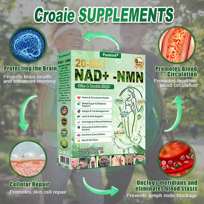 🔥 Nowość ~ Certyfikowany przez FDA 👨‍🔬 Krople 20-w-1 Slim & Healthy 💧 Raz dziennie, widoczne rezultaty w 7 dni  ✅ Wspiera otyłość, zdrowie układu sercowo-naczyniowego, cukrzycę, bezdech senny, zdrowie jelit, problemy ze stawami, a także ujędrnianie skóry