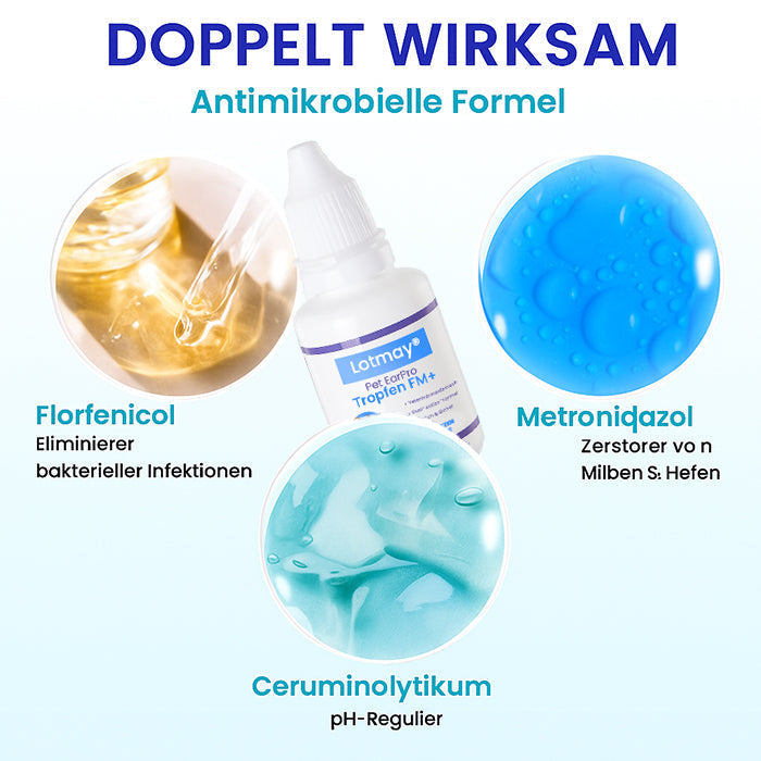 🏷️ EKSKLUZYWNA OFERTA! 50% RABATU | Lotmay® Pet EarPro Krople FM+