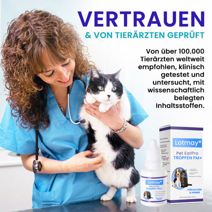 🏷️ EKSKLUZYWNA OFERTA! 50% RABATU | Lotmay® Pet EarPro Krople FM+